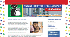 Desktop Screenshot of animalhospitalgrantspass.com